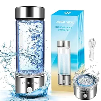 aqua vital hydrogen water bottle